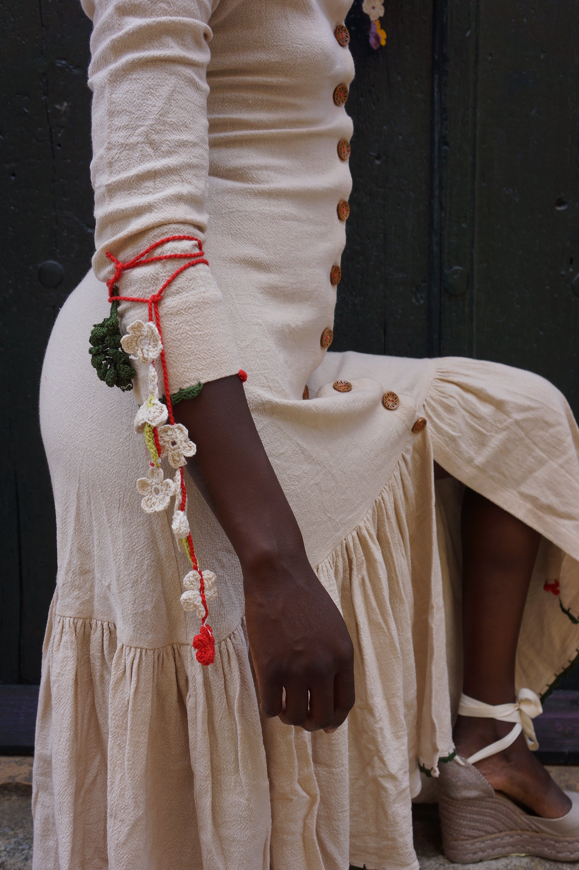 Embroidered Indian Shirt Dress