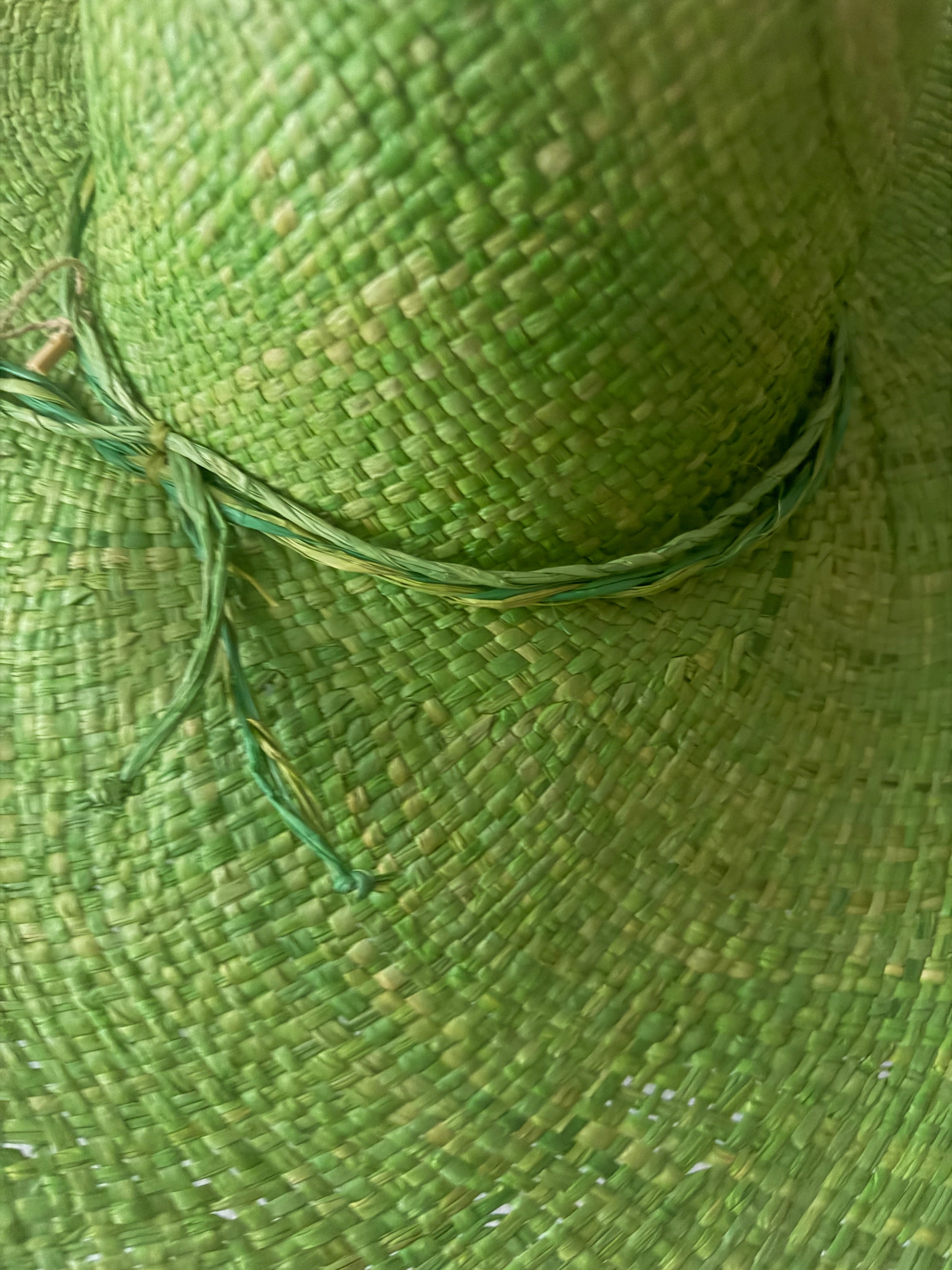 GREEN PAMELA RATTAN