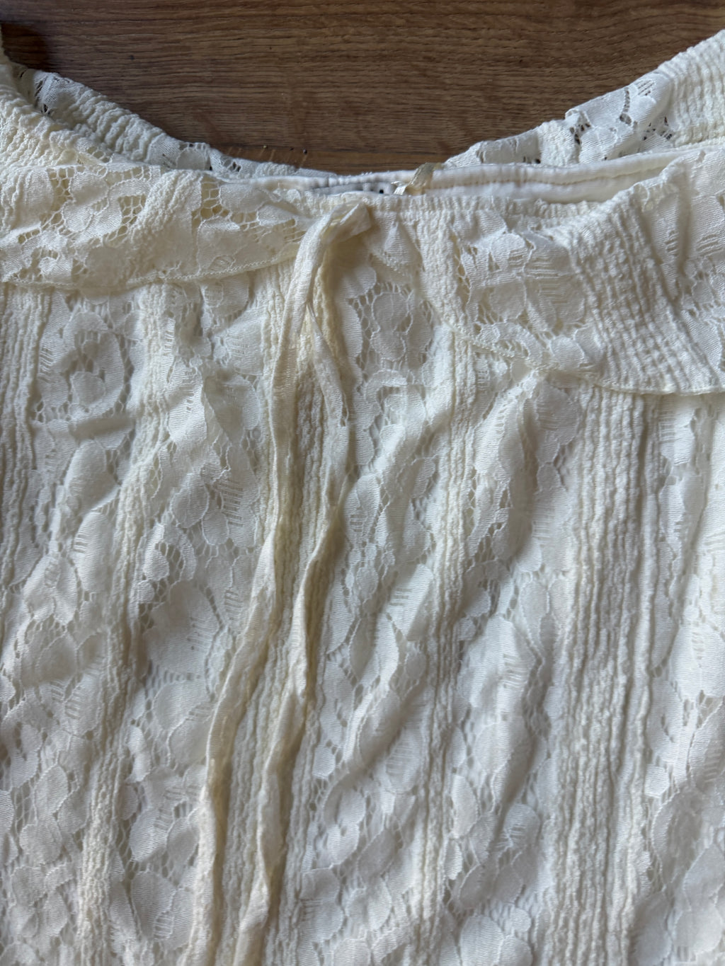 FITTED JERSEY LACE DRESS