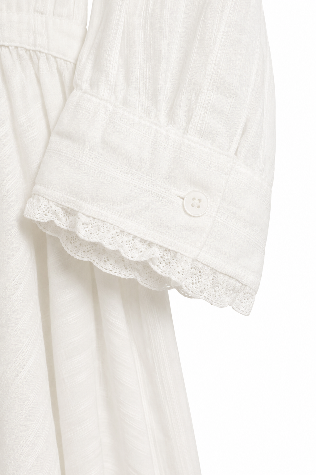 White cotton dress