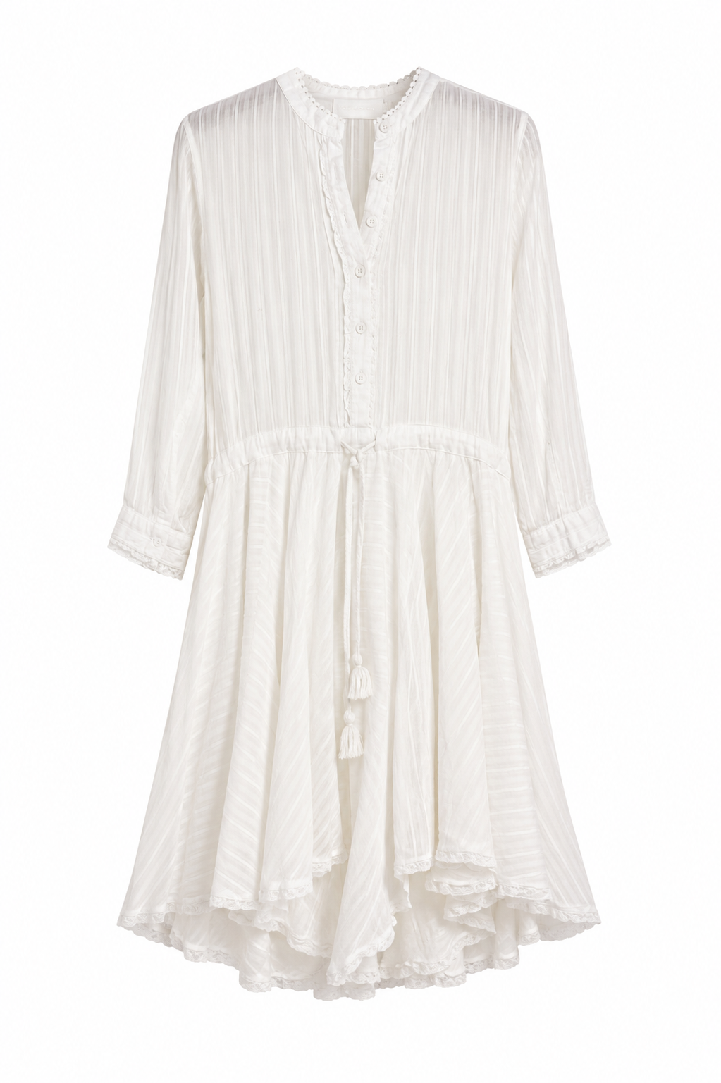 White cotton dress